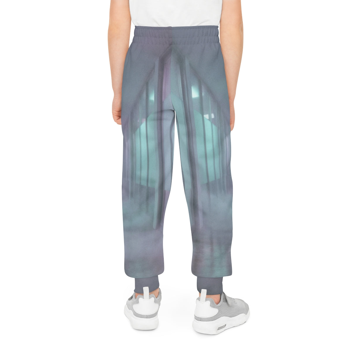 Youth Joggers - Liminal Corridor Fog Art Print | Echovira...
