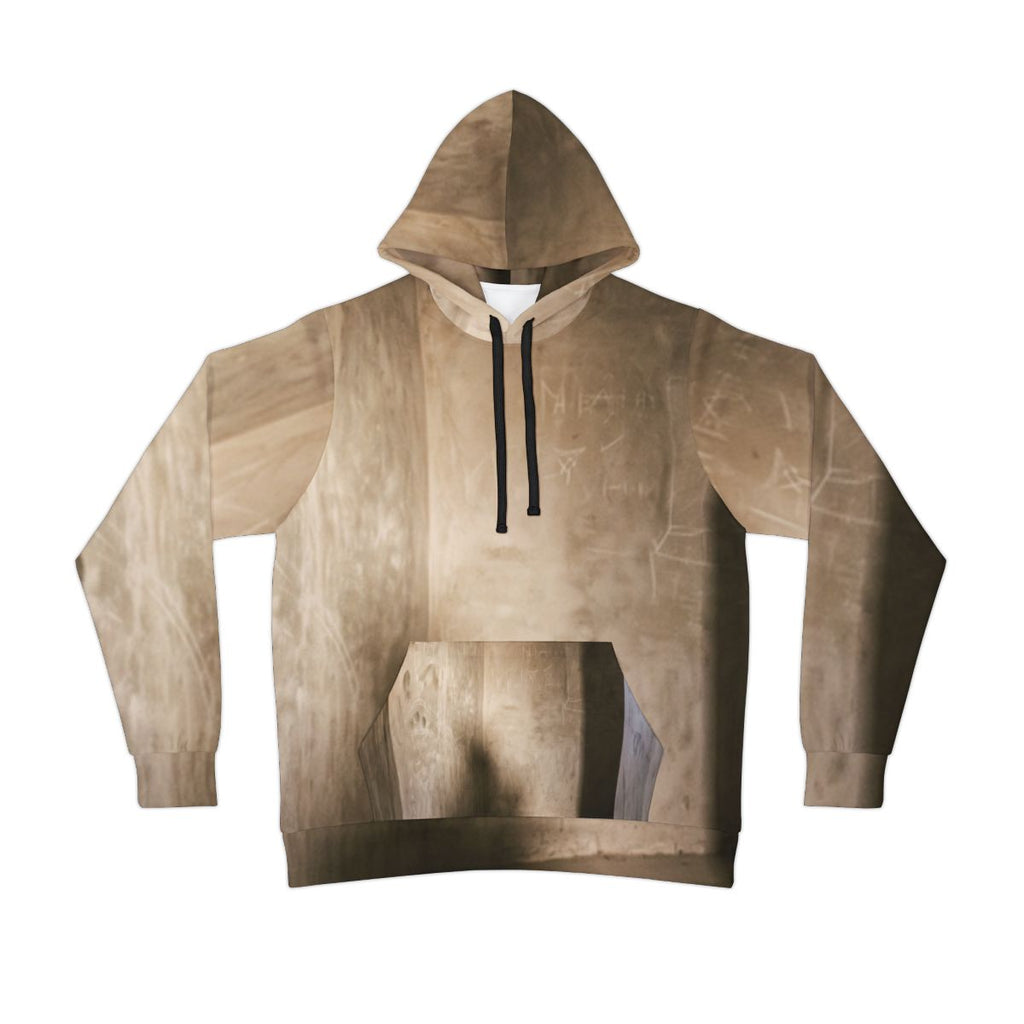 Men's Athletic Hoodie - Shadows of the Citadel moody... |...