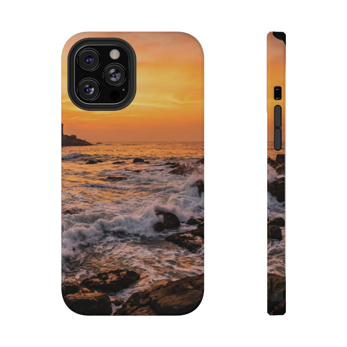 Impact-Resistant Cases - Phone Case - Sunrise Coastal Art— sizes part 1/2