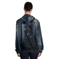 Women's Full-Zip Hoodie Orion Constellation Art