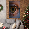 Matte Vertical Posters - Amber Iris Reflection Fine Art... |...