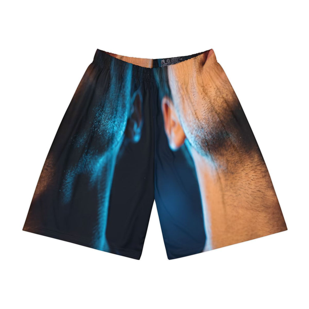 Men's Sports Shorts - Neon Pulse Edge