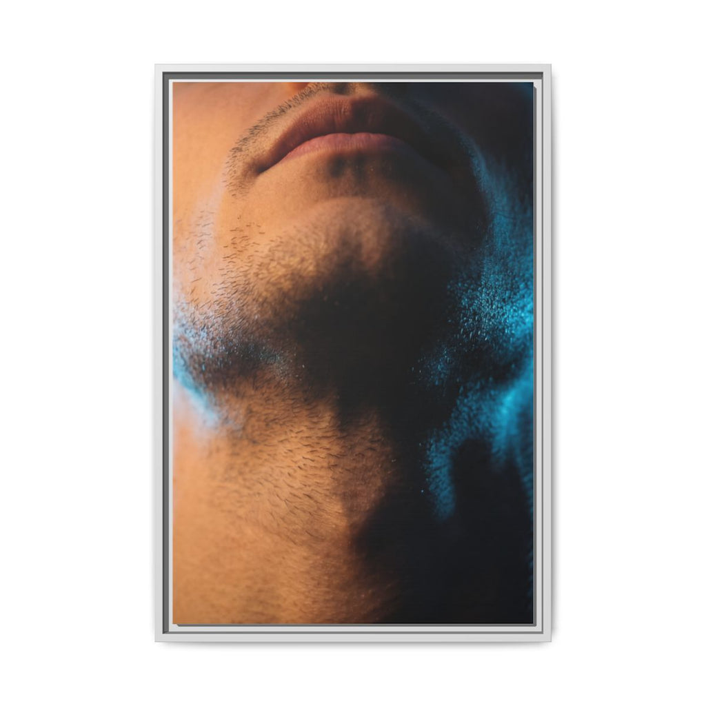 Framed Matte Canvas - Neon Noir