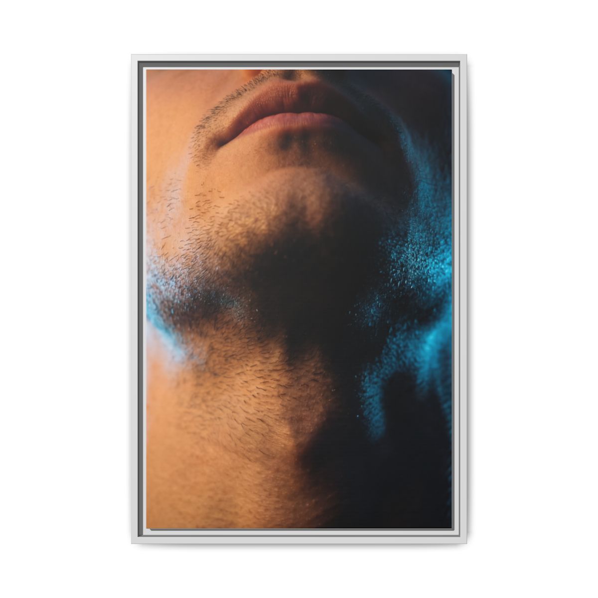 Framed Matte Canvas - Neon Noir