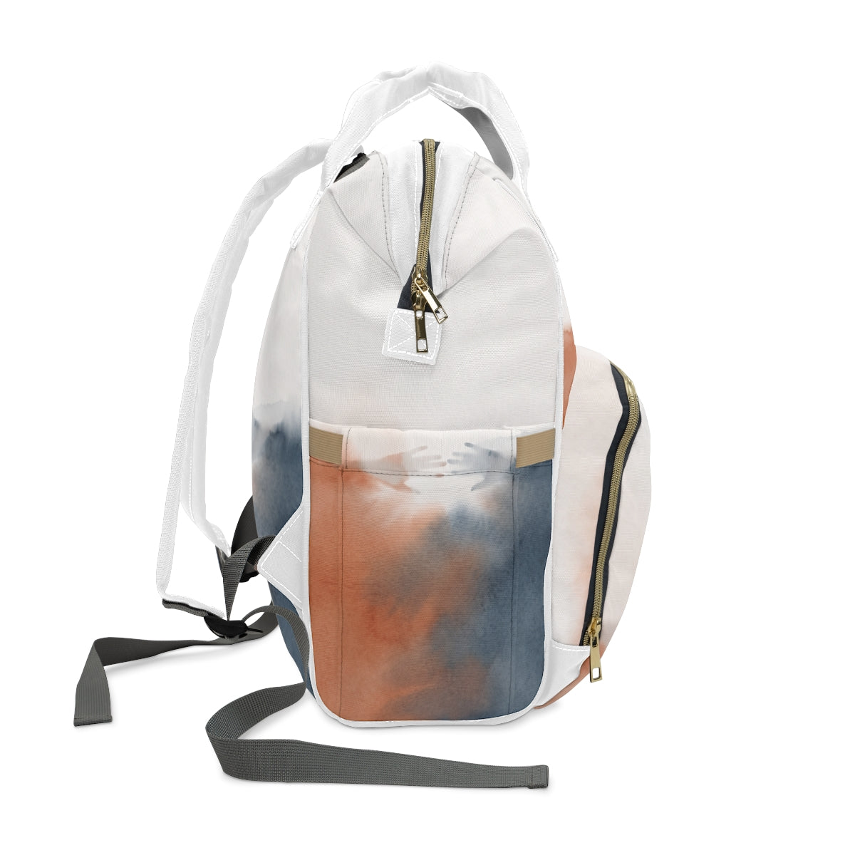 Minimalist Watercolor Art Diaper Backpack