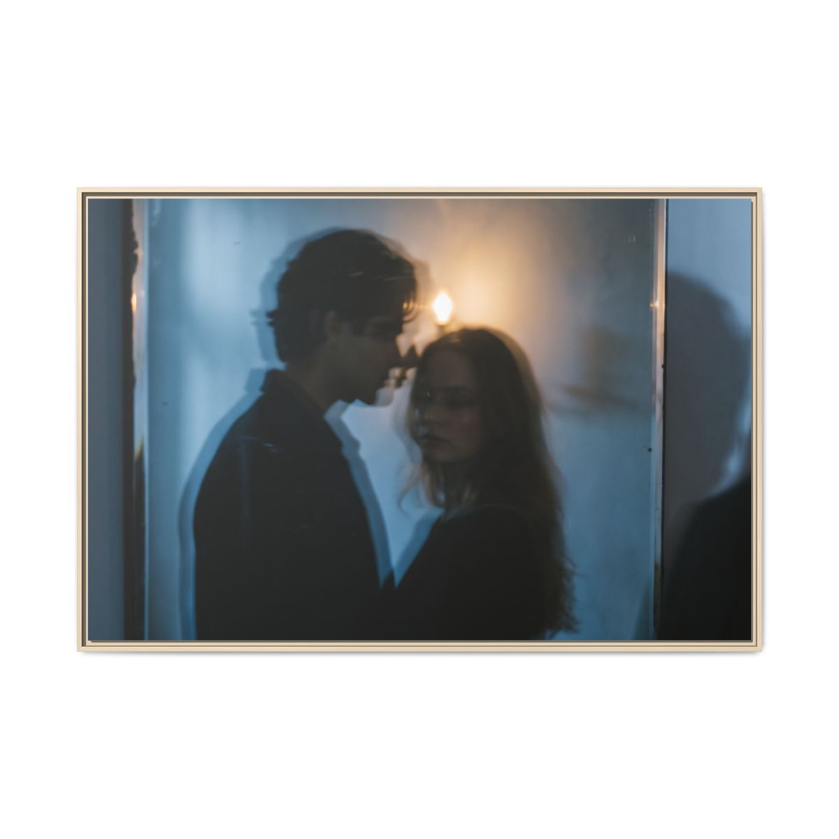Matte Canvas, Framed - Midnight Reflections Matte Canvas......