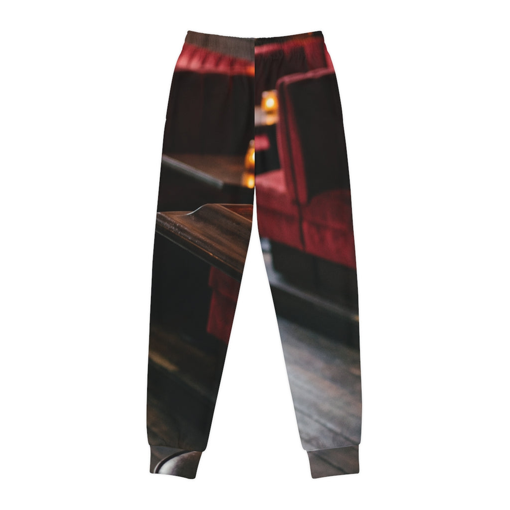 Youth Joggers - Speakeasy Crimson Cozy Lounge | Echovira...