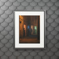 Fine Art Prints - Shadowed Alleyway Mystery Art Print —... |...