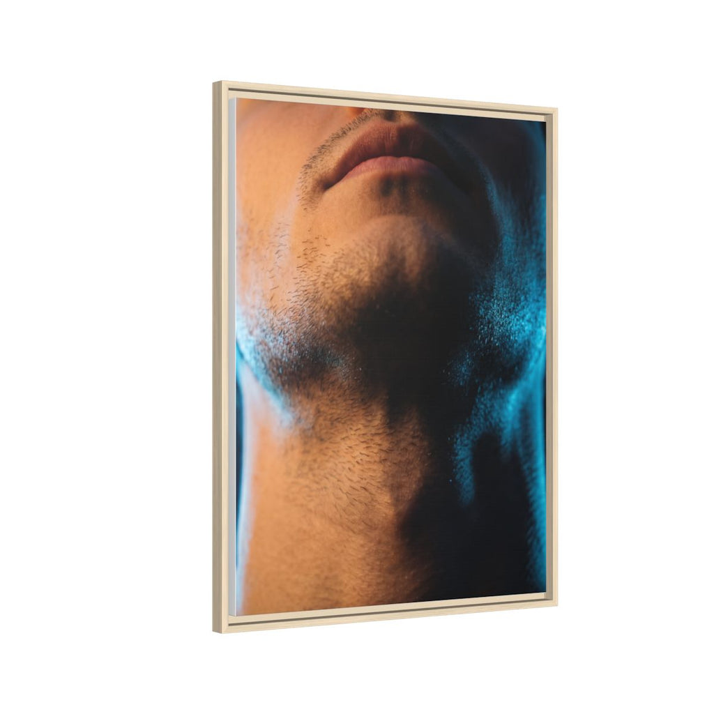 Framed Matte Canvas - Neon Noir