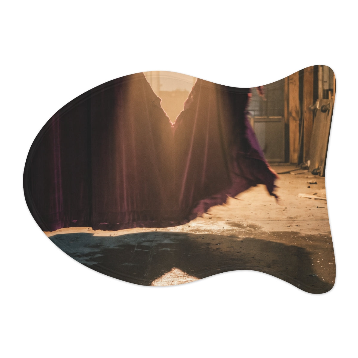 Pet Feeding Mat - Velvet Heart Glow | Echovira Gallery