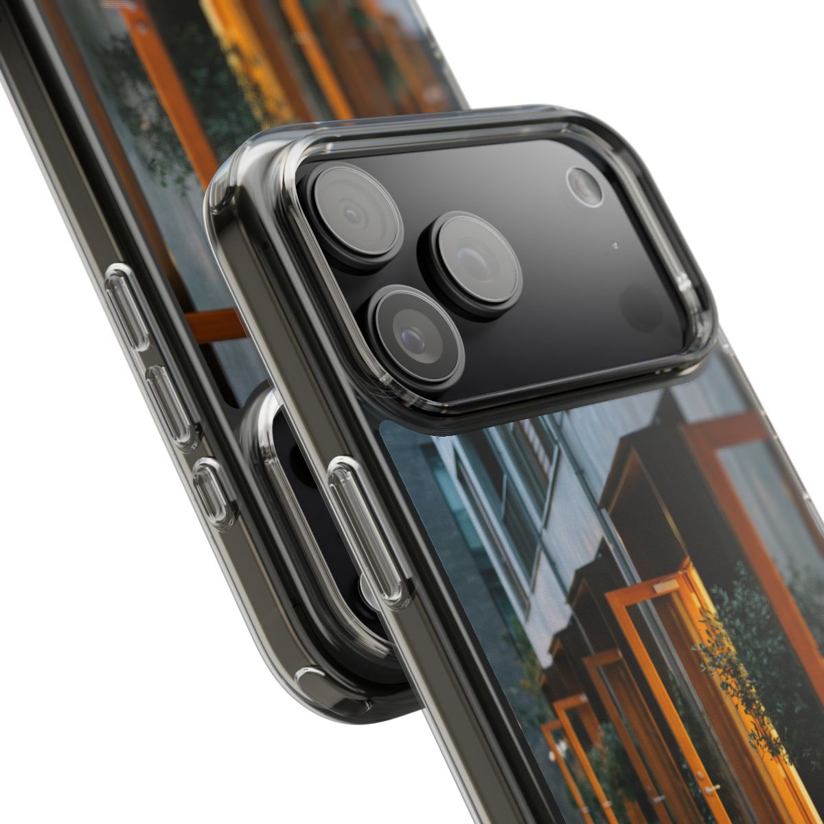 Clear Impact-Resistant Cases - Twilight Walk | Echovira...