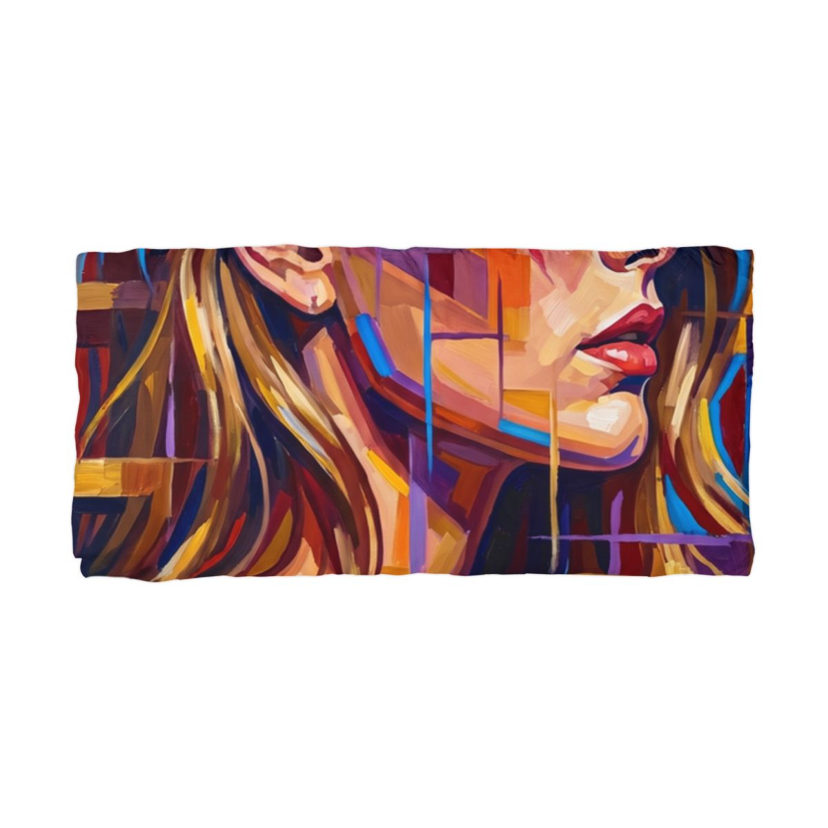 Microfiber Pillowcase - Shattered Elegance | Echovira...