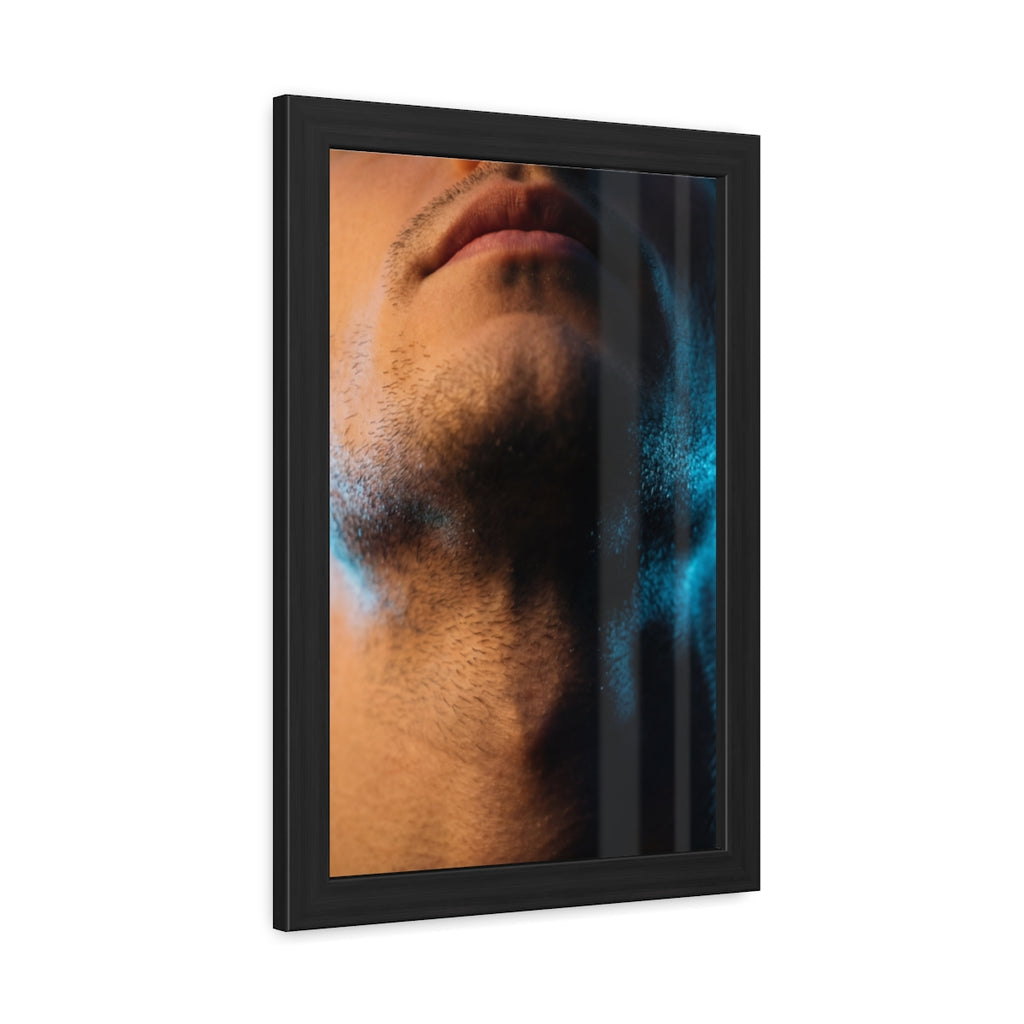 Framed Poster - Cinematic Urban Wall — Portrait