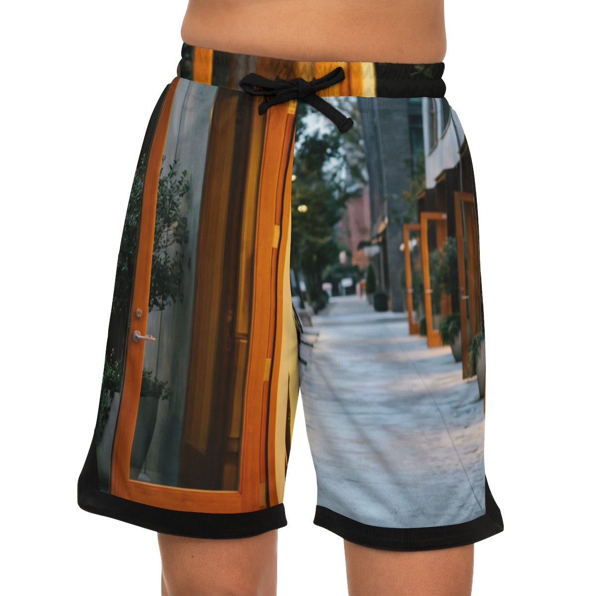 Men's Basketball Rib Shorts - Twilight Walkway | Echovira...