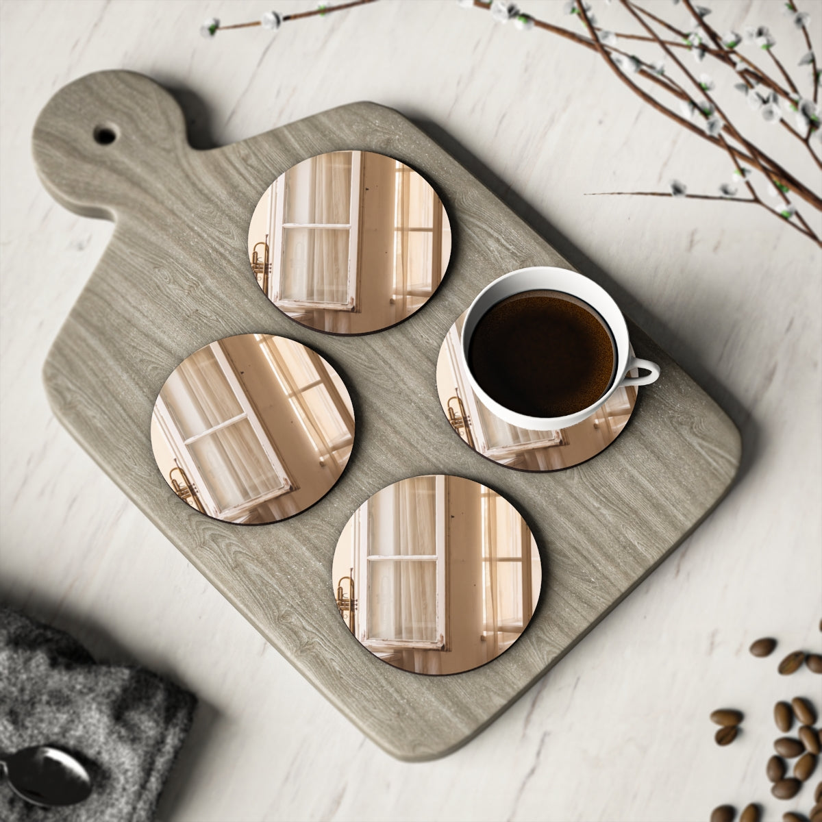 Coasters - Quiet Symphony Musical Lounge Set (1 & 4 pcs) |...