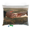 Pet Bed - The Infinite Touch | Ethereal Coastal Art |...