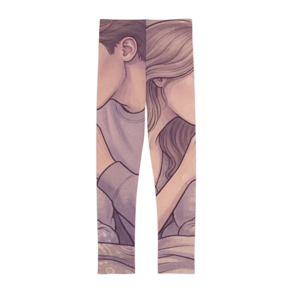 Kids Leggings - Gentle Dreamscape Tights | Echovira Gallery