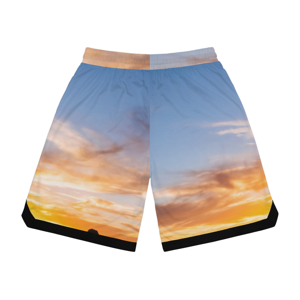 Basketball Rib Shorts - Epic Dawn Trek