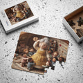 Kids' Puzzle, 30-Piece - Cozy Storybook Cottage Felted Art |...