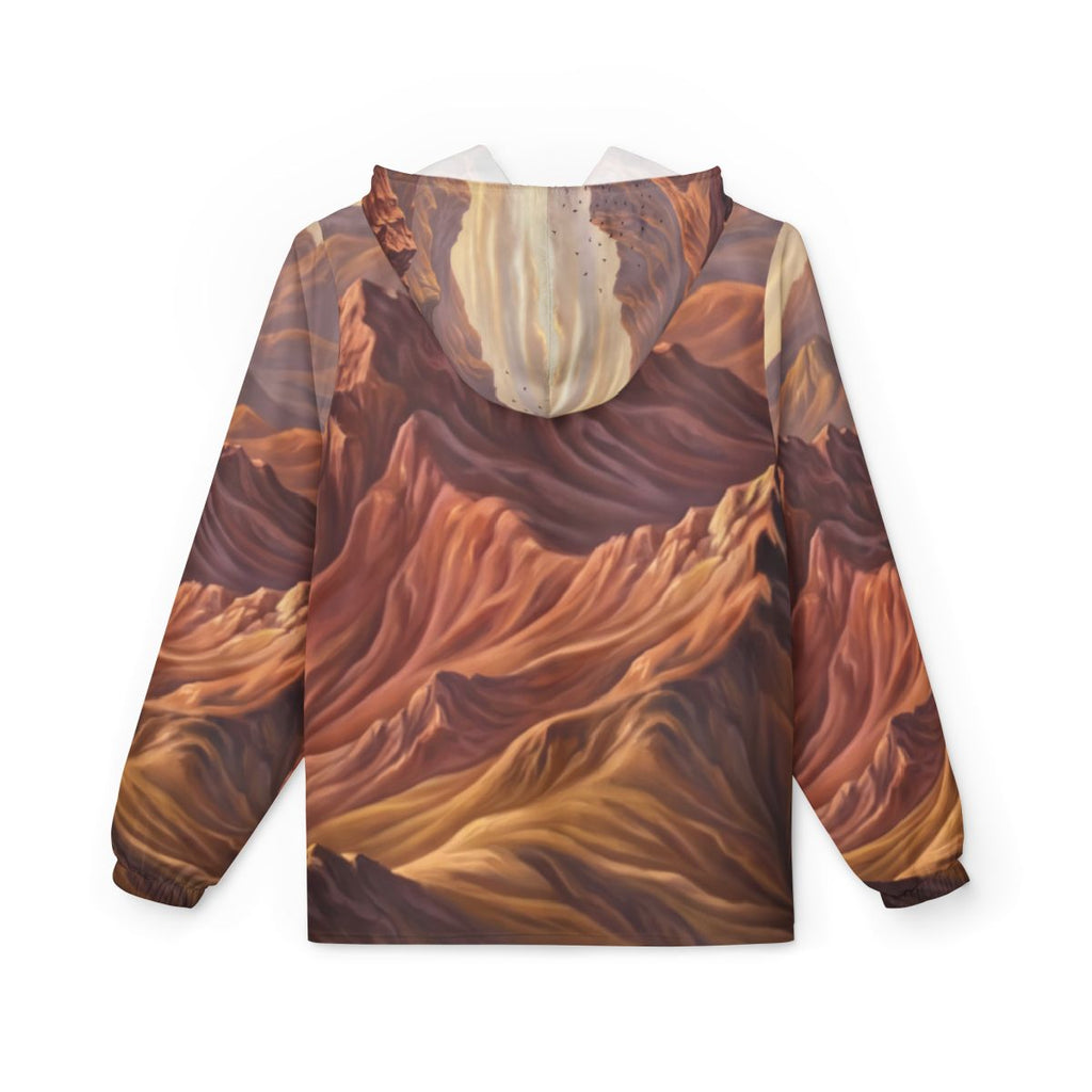 Desert Sunset Windbreaker Jacket for Women