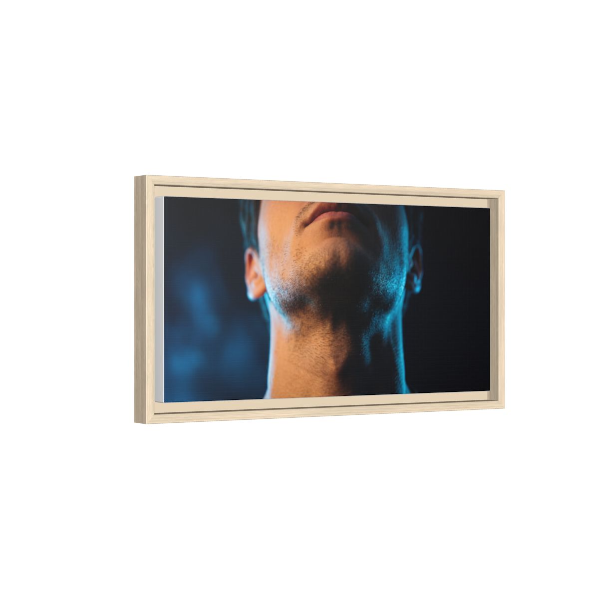Framed Matte Canvas - Neon Noir
