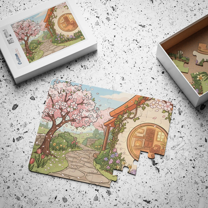 Kids' Puzzle 30-Piece - Blossom Cottage Fun