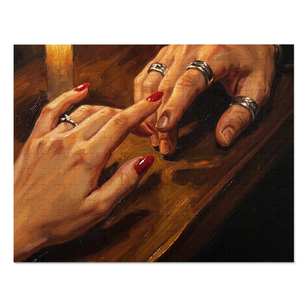Jigsaw Puzzle with Tin - Candlelit Touch (30, 110, 252, 500...