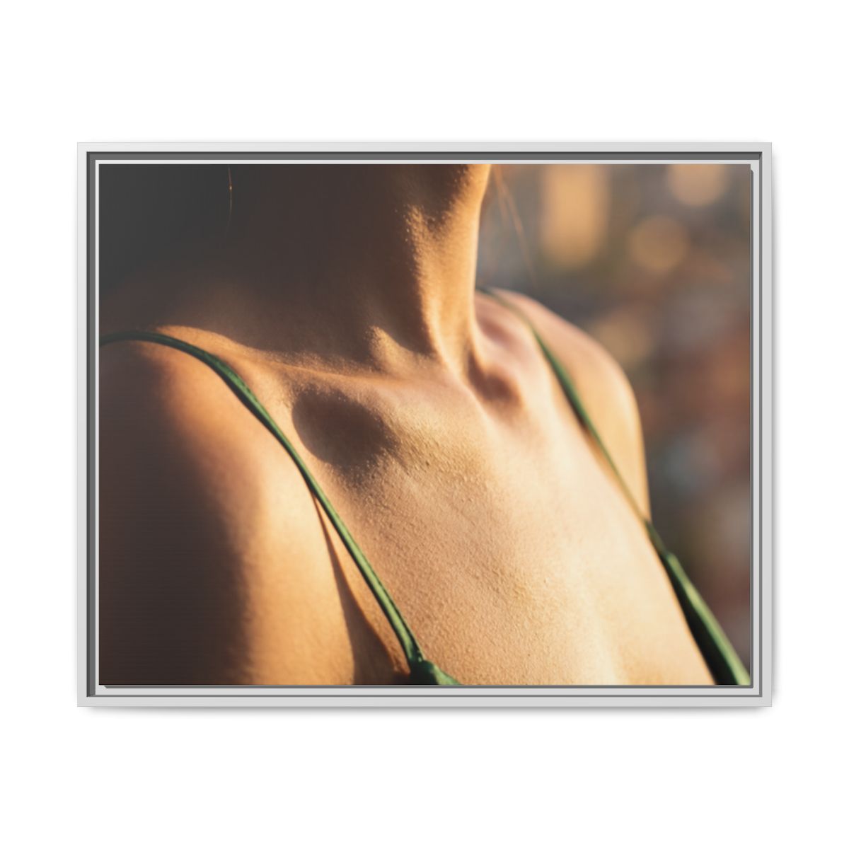Framed Matte Canvas - Sunlit Muse