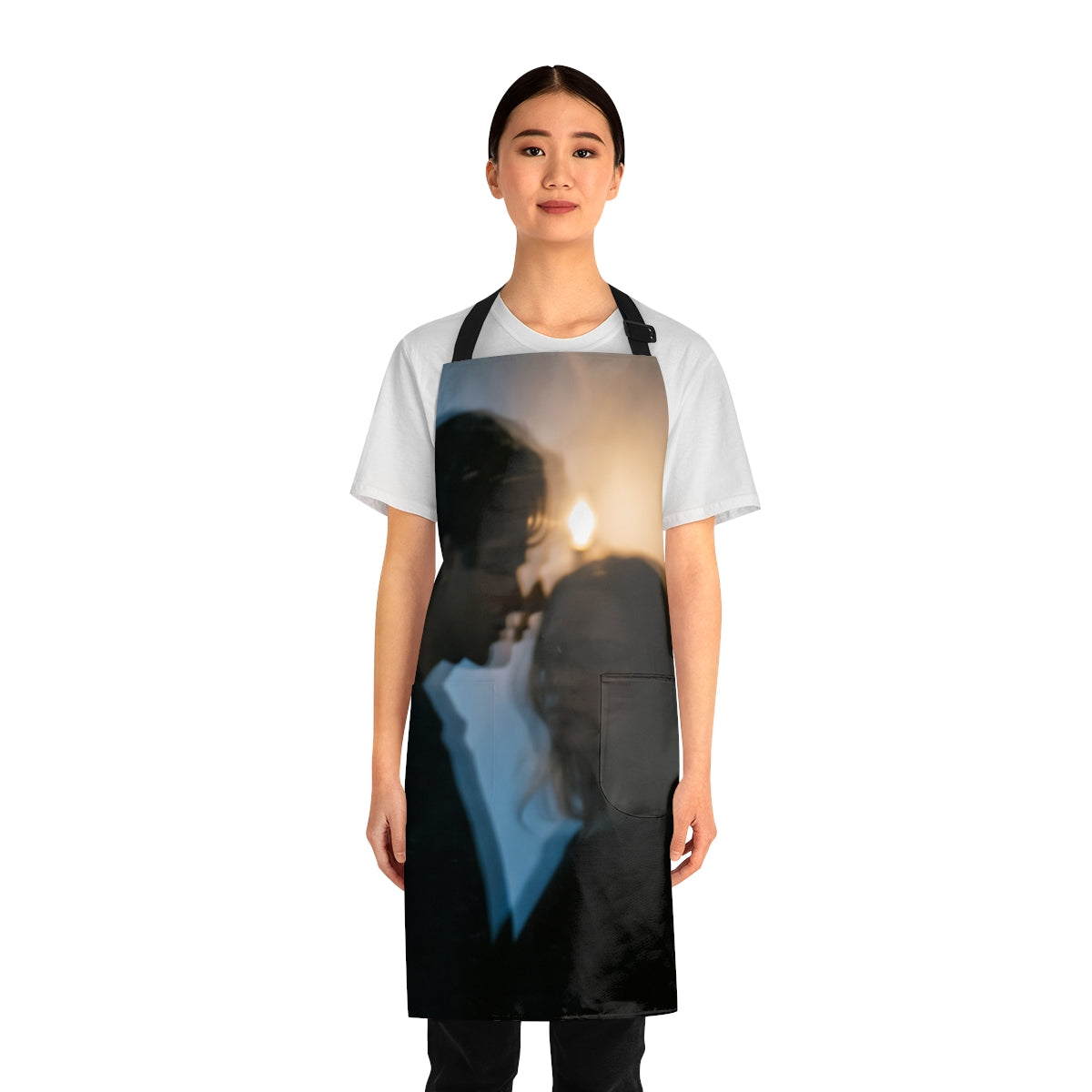Midnight Reflection Apron - Cozy Kitchen Style | Echovira...