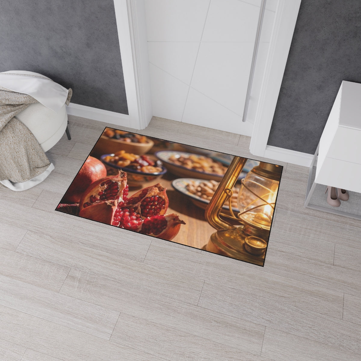Heavy Duty Floor Mat - Cozy Oasis Welcome | Echovira Gallery