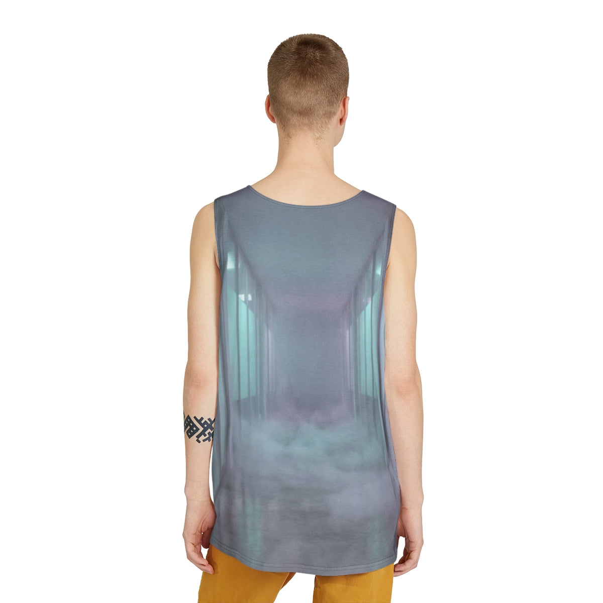 Men's Tank - Liminal Corridor Fog Art Print | Echovira...