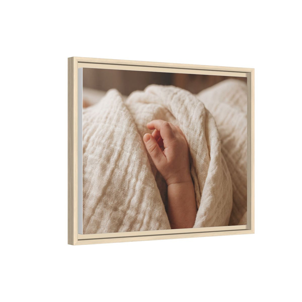Framed Matte Canvas - Neutral Nursery — Natural / 1.25"