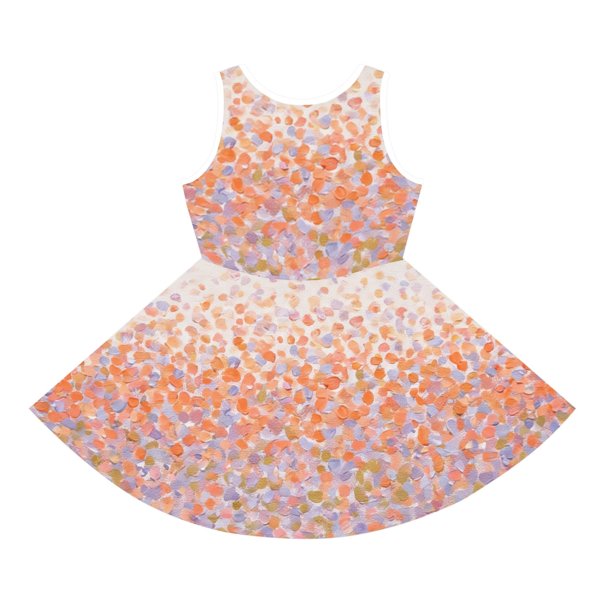 Girls' Sleeveless Sundress - Sunset Picnic | Echovira...