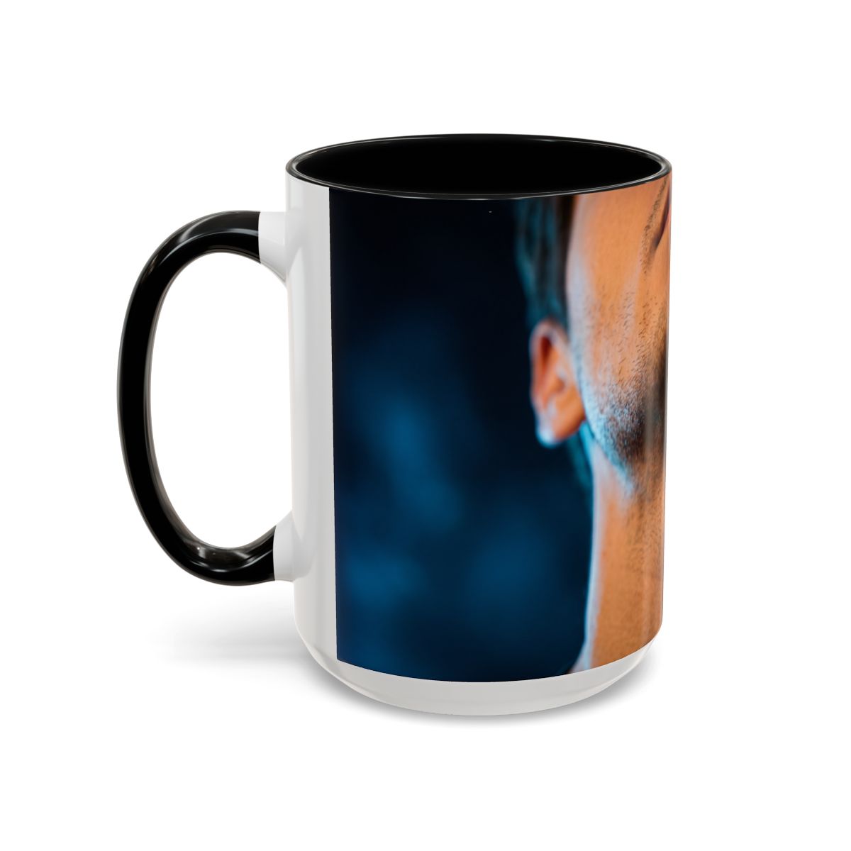 Accent Coffee Mug - Neon Noir Vibe
