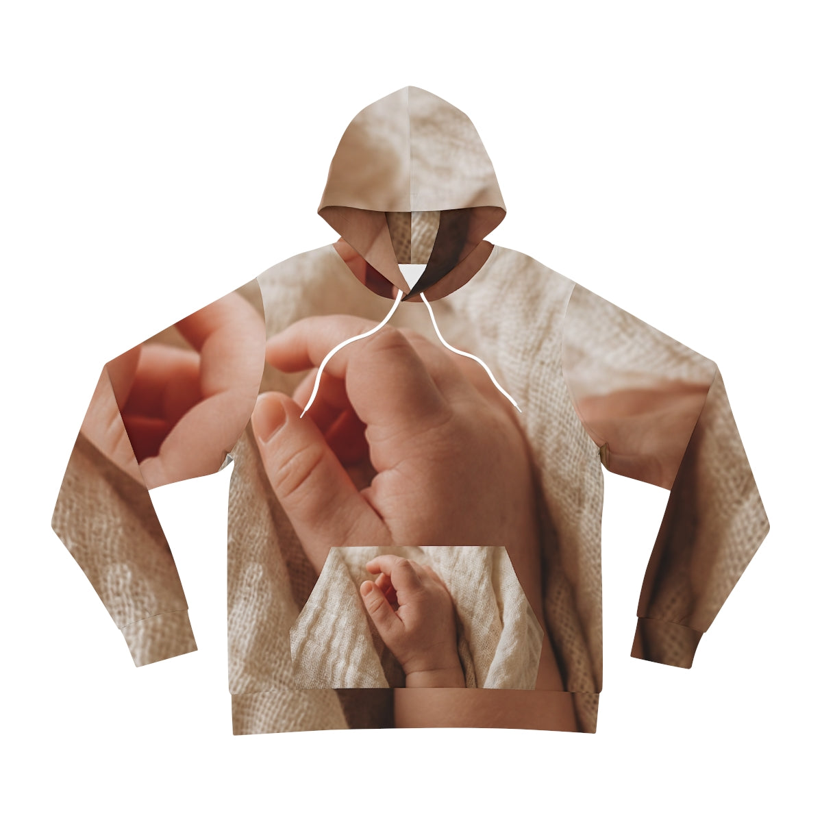 Men's Fashion Hoodie - Cozy Cream Comfort | Echovira Gallery