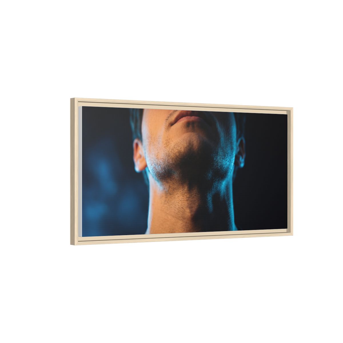 Framed Matte Canvas - Neon Noir