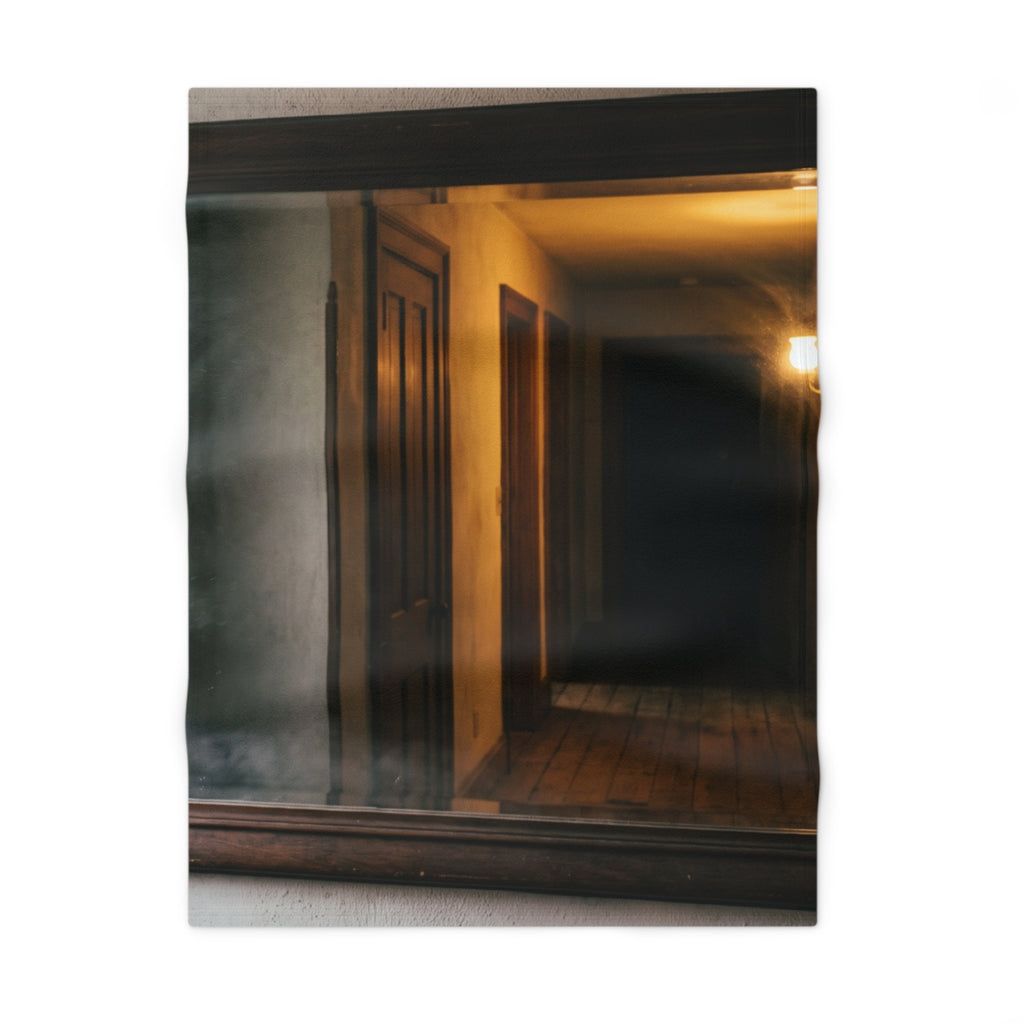 Soft Fleece Baby Blanket Moody Hallway Art