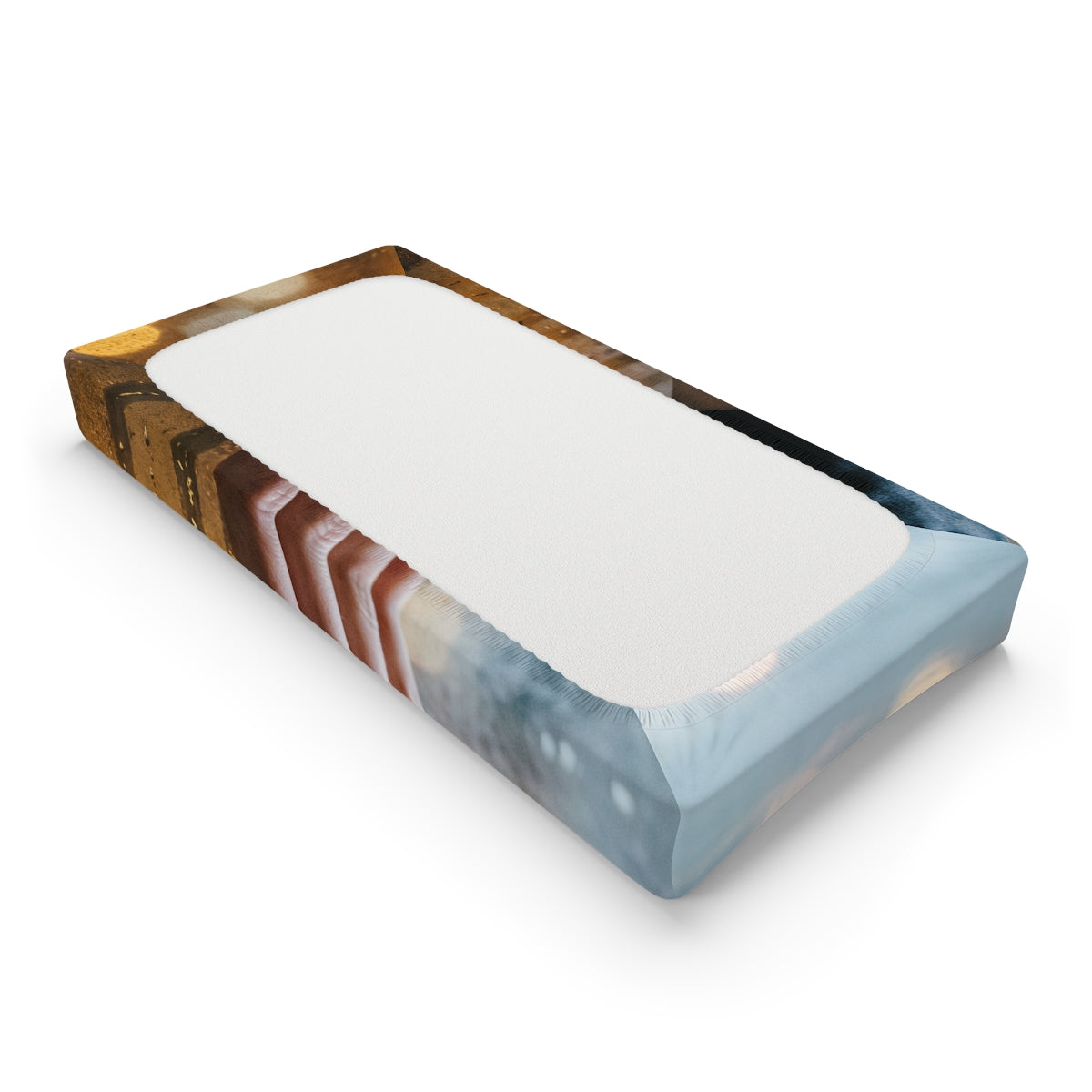 Baby Changing Pad Cover with Rainy Window Art