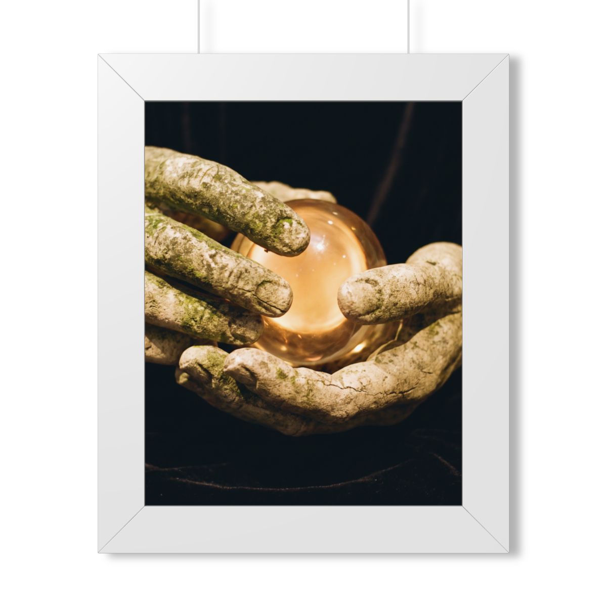 Framed Vertical Poster - Ancient Sight — White (11×14... |...