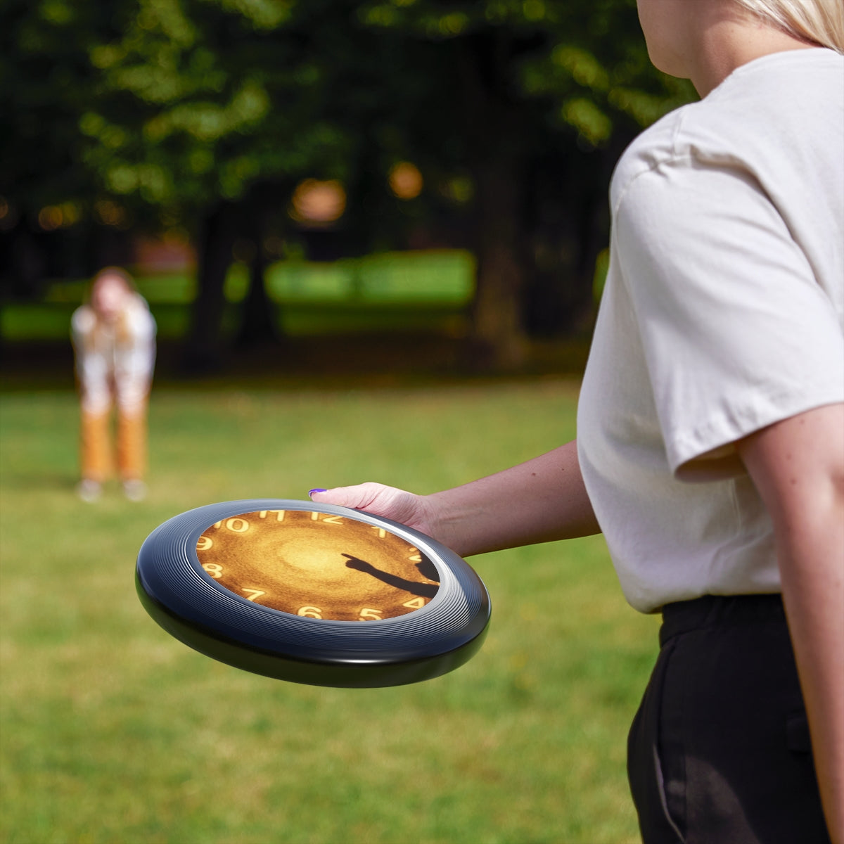 Wham-O Frisbee - Golden Hour Flight | Echovira Gallery