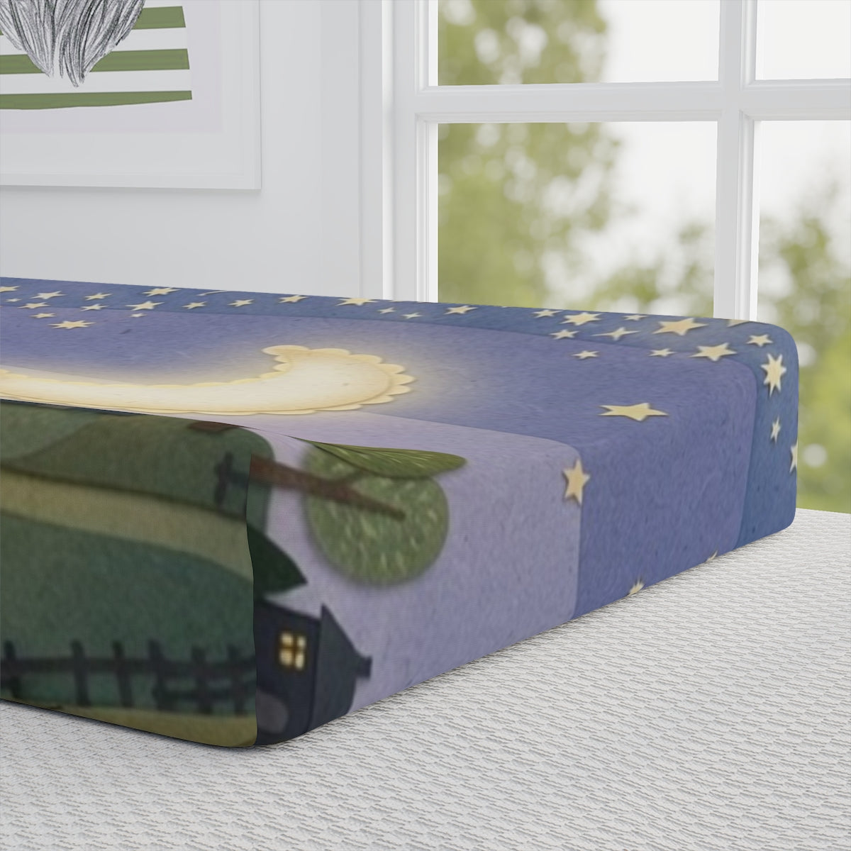 Baby Changing Pad Cover - Starlight Horizon | Echovira...