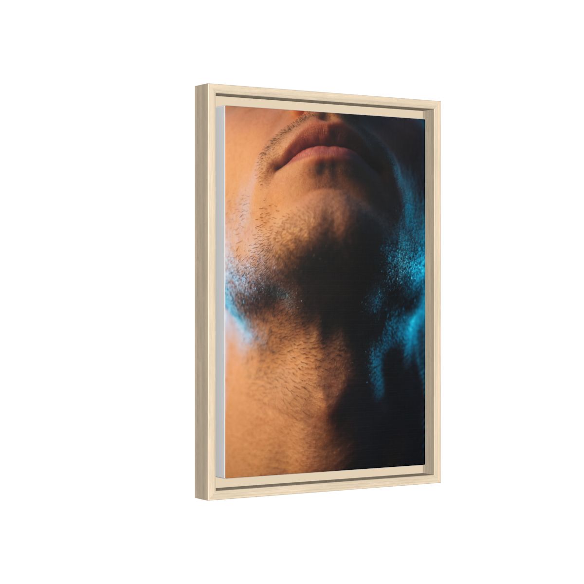 Framed Matte Canvas - Neon Noir