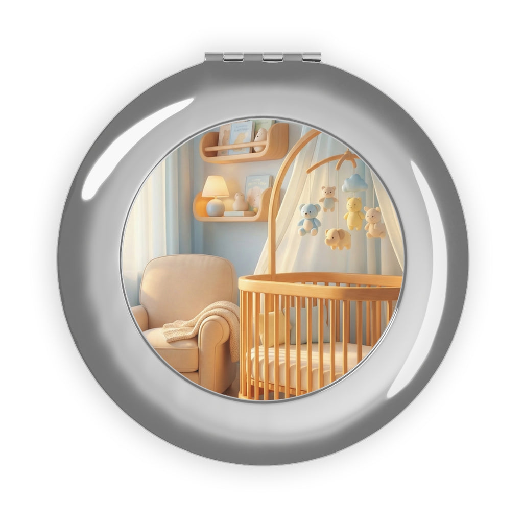 Nursery Glow Compact Travel Mirror - Beauty