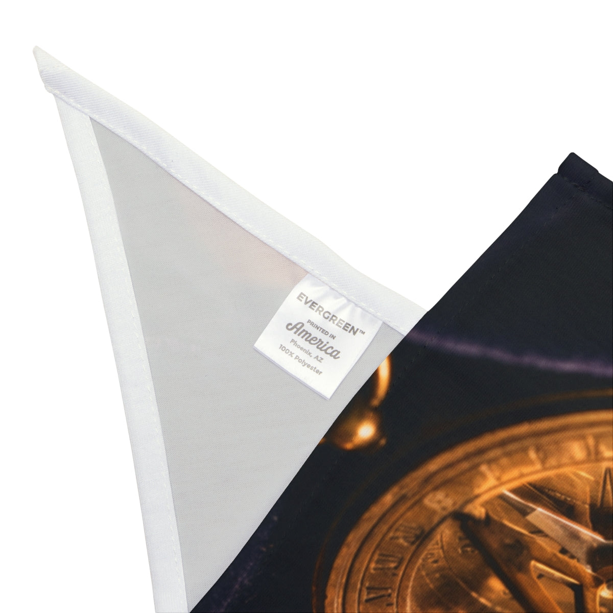 Vintage Brass Sundial Pet Bandana