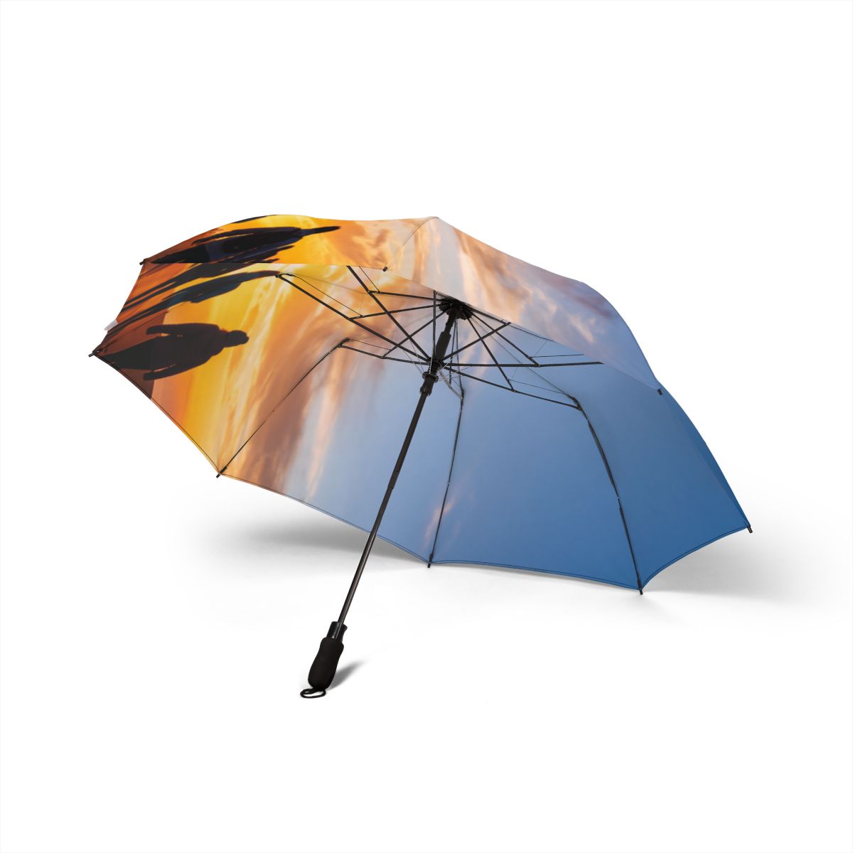 Foldable Umbrella - Sunset Light
