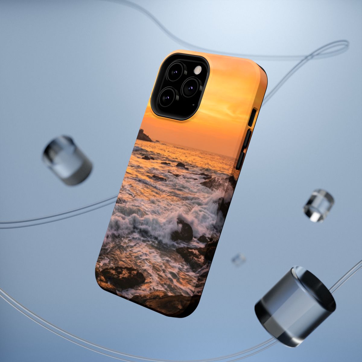 Impact-Resistant Cases - Phone Case - Sunrise Coastal Art— sizes part 1/2