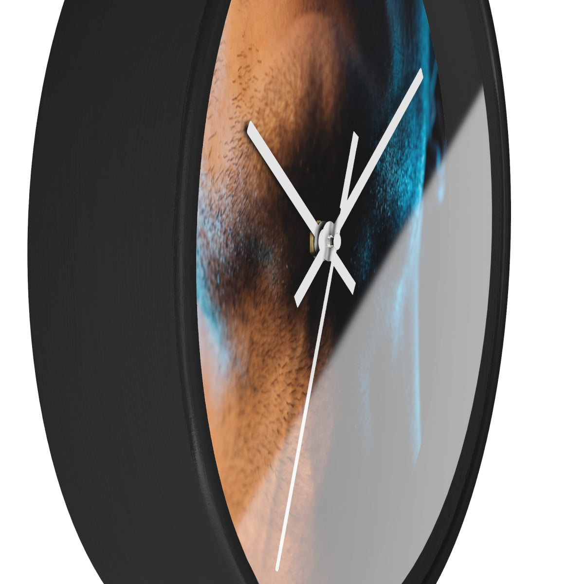 Wall Clock - Neon Pulse Time