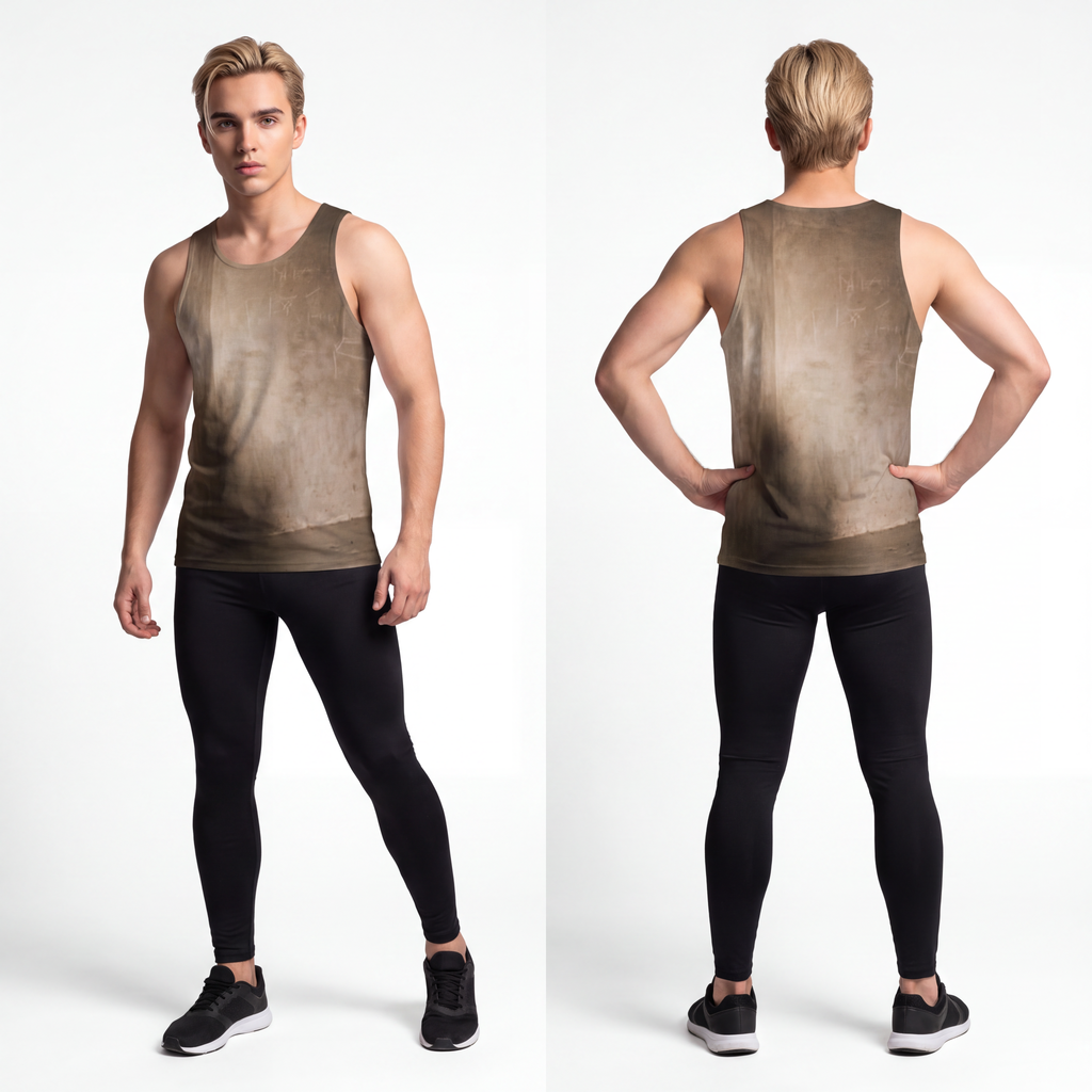 Men's Unisex Tank Top - Shadows of the Citadel moody... |...