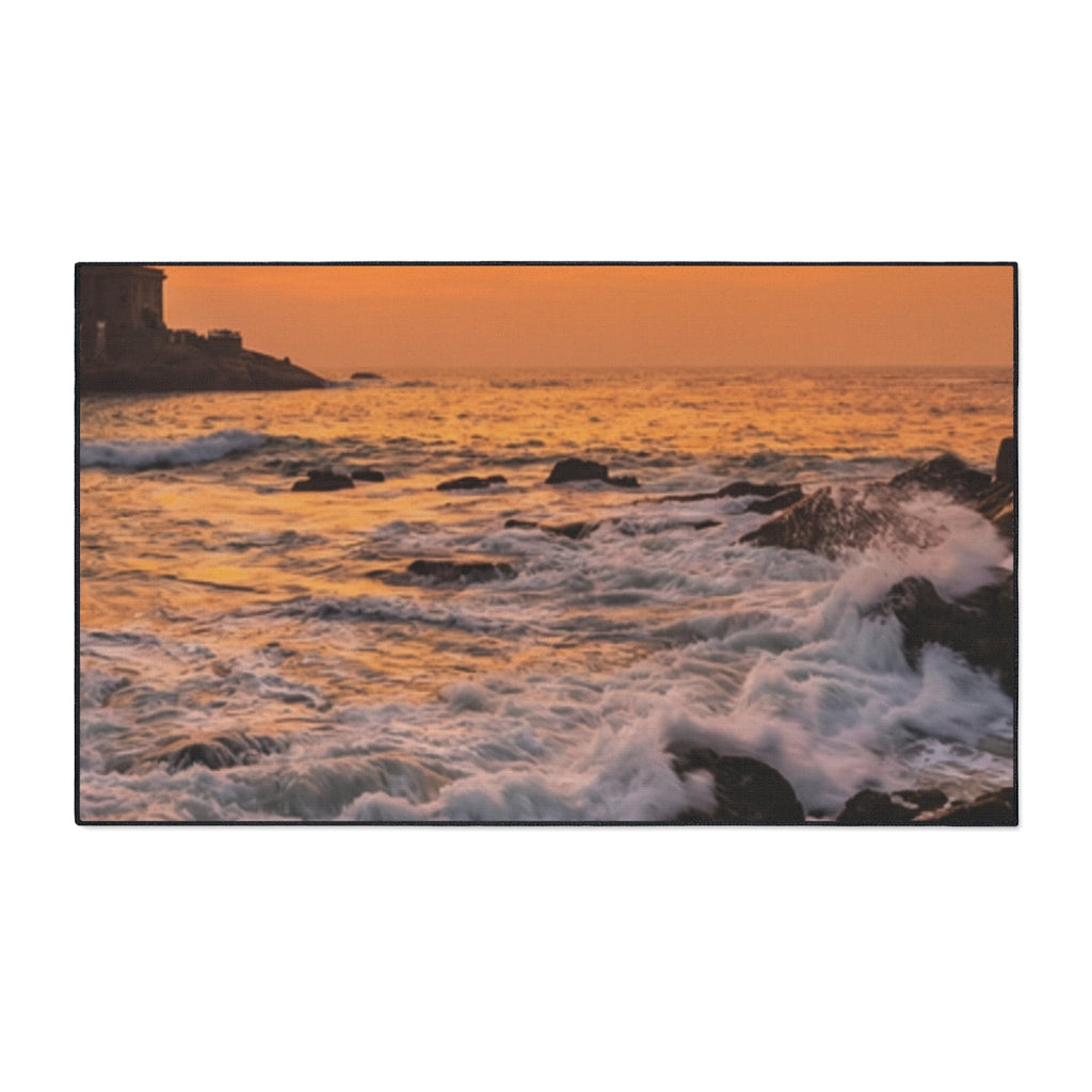 Floor Mat - Golden Sunrise Welcome