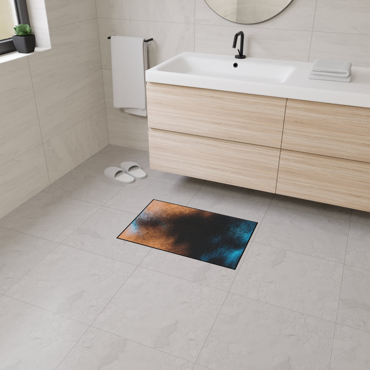 Heavy Duty Floor Mat - Cyber Shadow Entryway | Echovira...